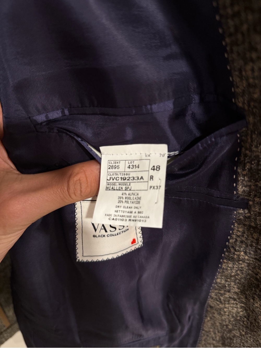 LORO PIANA Blazer 48R - Picture 4 of 8